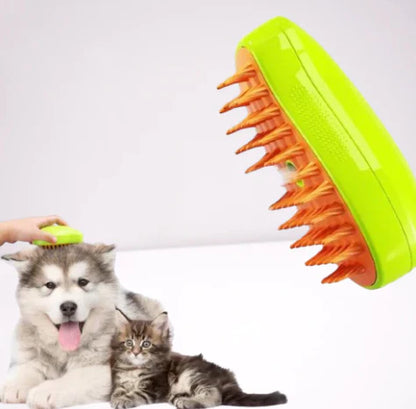 CEPILLO DE VAPOR PARA GATOS 3 EN 1